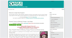 Desktop Screenshot of agilenewengland.org